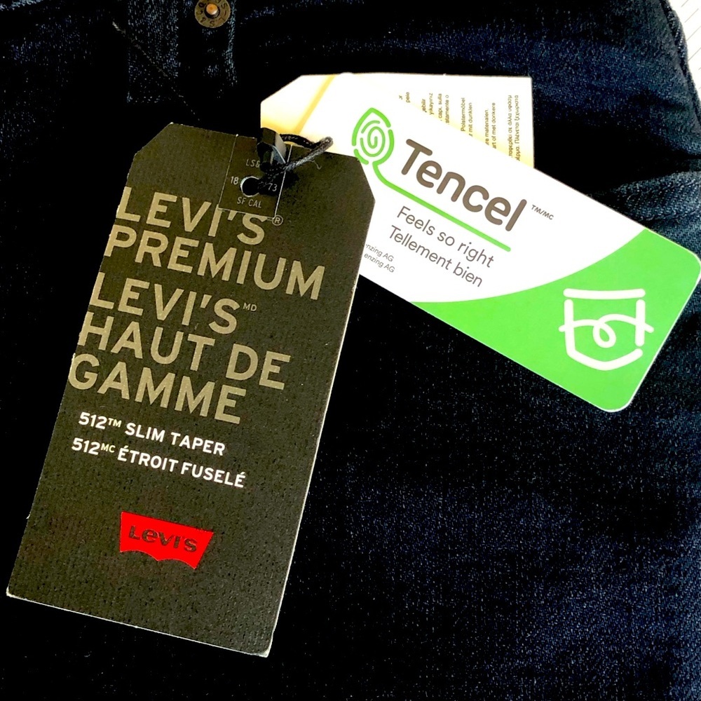 Levi’s 512 Slim Taper Sage Overt Stretch Denim